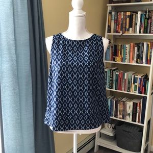 Banana Republic Ikat Print Top - Size S